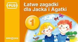 powiększ Łatwe zagadki Jacka i Agatki - okładka podręcznika
