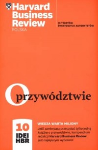 O przywództwie. 10 idei HBR - okładka książki