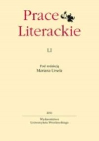 Prace literackie LI - okładka książki