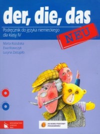 Der, die, das. Neu. Język niemiecki. - okładka podręcznika
