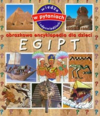 Egipt. Obrazkowa encyklopedia dla - okładka książki