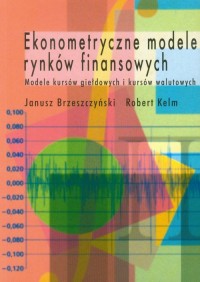 Ekonometryczne modele rynków finansowych - okładka książki