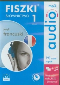 Fiszki audio. Język francuski. - pudełko audiobooku