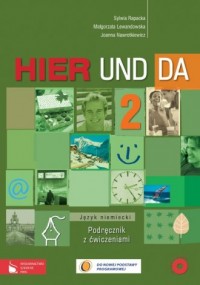 Hier und da 2. Język niemiecki. - okładka podręcznika
