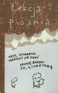 Lekcja pisania - okładka książki