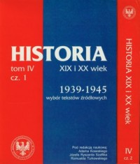 Źródła do dziejów Polski w XIX - okładka książki