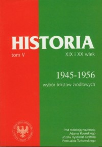 Źródła do dziejów Polski w XIX - okładka książki
