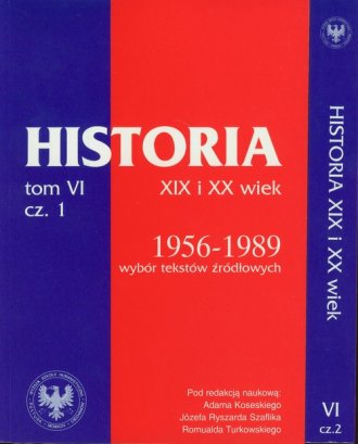 Źródła do dziejów Polski w XIX - okładka książki