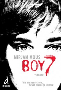 Boy 7 - okładka książki