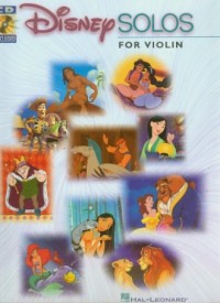 Disney Solos for violin (+ CD) - okładka książki