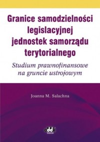Granice samodzielności legislacyjnej - okładka książki
