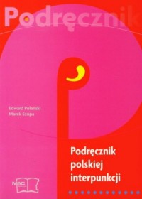 Podręcznik polskiej interpunkcji - okładka książki