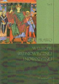 Prawo w Europie średniowiecznej - okładka książki