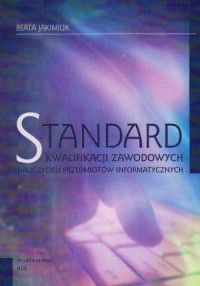 Standard kwalifikacji zawodowych - okładka książki
