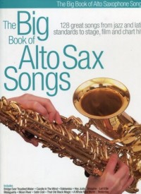 The big book of alto sax songs - okładka książki