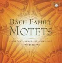 Bach Family: Motets (CD) - okładka płyty