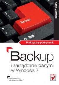Backup i zarządzanie danymi w Windows - okładka książki