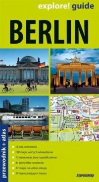 Berlin. Przewodnik atlas - okładka książki