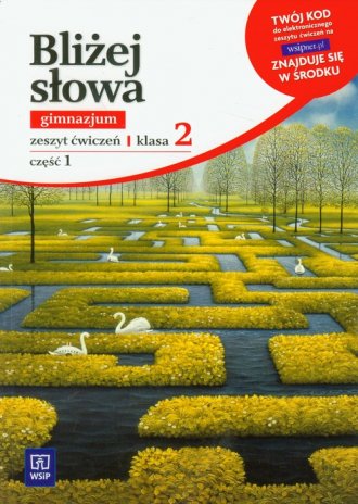 Bliżej słowa. Klasa 2. Gimnazjum. - okładka podręcznika