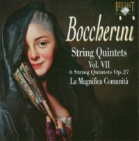Boccherini: String Quintets Vol. - okładka płyty