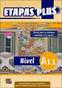 Etapas Plus A1.1. Podręcznik z - okładka podręcznika