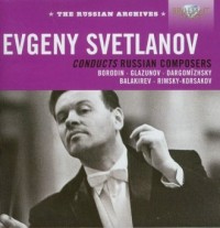 Evgeny Svetlanov conducts russian - okładka płyty