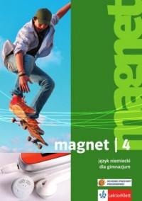 Magnet 4. Język niemiecki. Gimnazjum. - okładka podręcznika