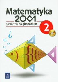 Matematyka 2001. Klasa 2. Gimnazjum. - okładka podręcznika
