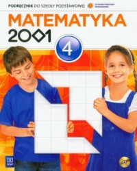 Matematyka 2001. Klasa 4. Szkoła - okładka podręcznika