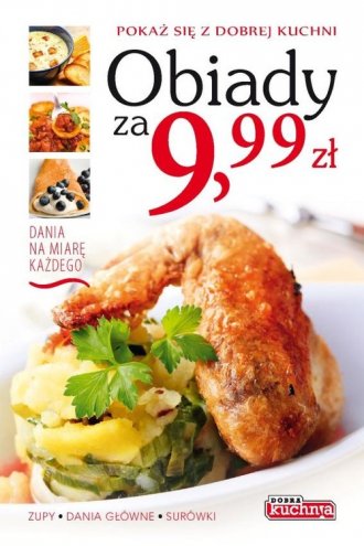 Obiady za 9,99 zł - okładka książki