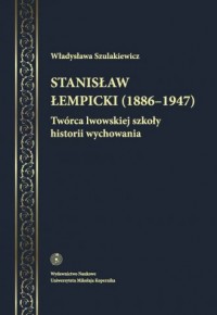 Stanisław Łempicki (1886-1947) - okładka książki