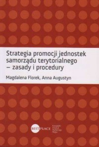 Strategia promocji jednostek samorządu - okładka książki