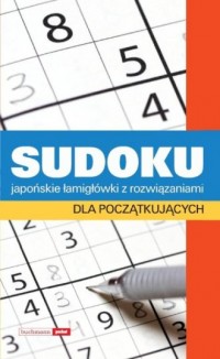 Sudoku dla początkujących - okładka książki