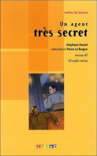 Un agent tres secret. Poziom A2 - okładka podręcznika