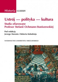 Ustrój - polityka - kultura - okładka książki