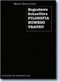 Bogusława Schaeffera filozofia - okładka książki