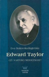Edward Taylor czy wartości niedoceniane? - okładka książki