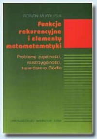 Funkcje rekurencyjne i elementy - okładka książki