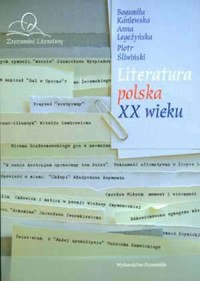 Literatura polska XX wieku - okładka książki