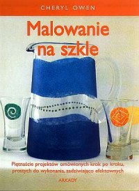 Malowanie na szkle - okładka książki