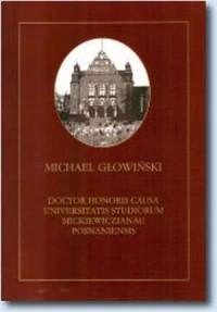 Michael Głowiński - okładka książki