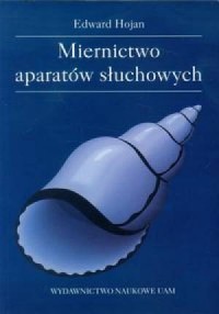 Miernictwo aparatów słuchowych - okładka książki