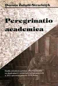 Peregrinatio academica. Studia - okładka książki