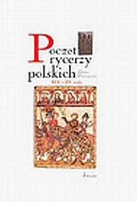 Poczet rycerzy polskich - okładka książki