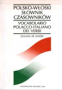 Polsko-włoski słownik czasowników. - okładka książki