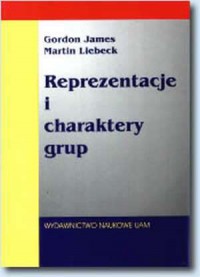 Reprezentacje i charaktery grup - okładka książki
