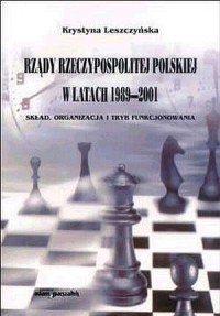 Rządy Rzeczypospolitej Polskiej - okładka książki