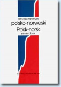 Słownik minimum polsko-norweski - okładka książki