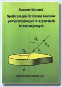 Spektroskopia Brillouina fononów - okładka książki