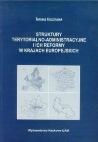 Struktury terytorialno-administracyjne - okładka książki